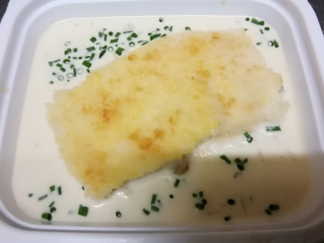 鮮魚のチーズパン粉焼き